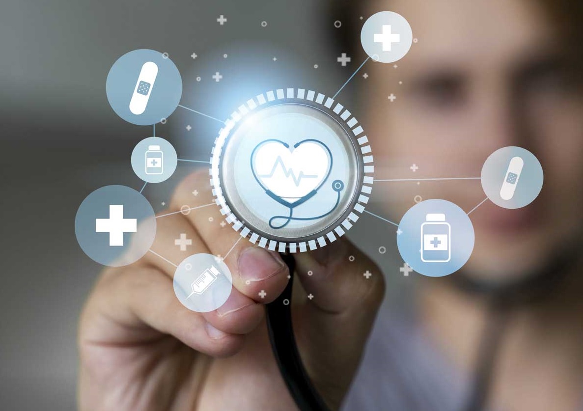 Illustration, showing different areas of Pitshanger Clinic.